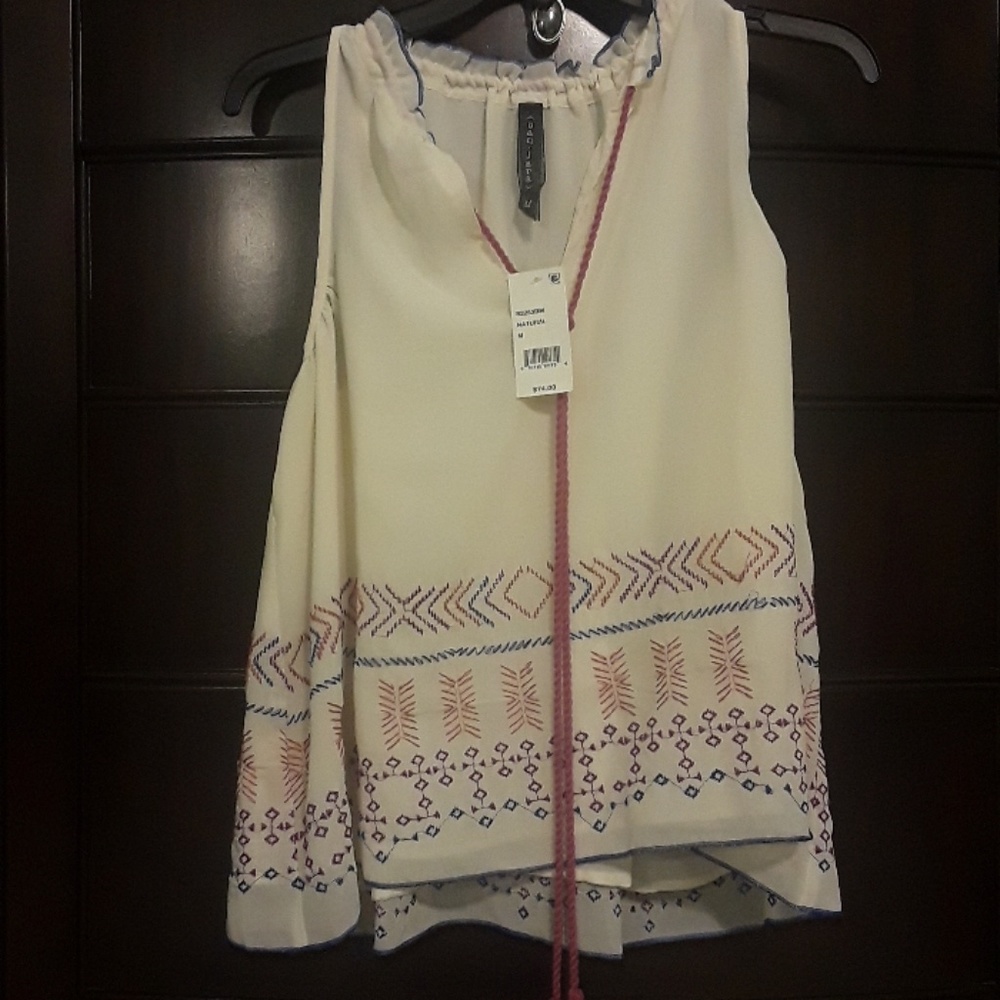 NWT Banjara size Medium hi-low Boho tank top